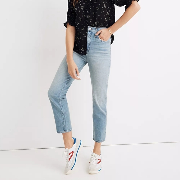 Madewell Denim - Madewell Classic Straight Jean meadowland wash 30